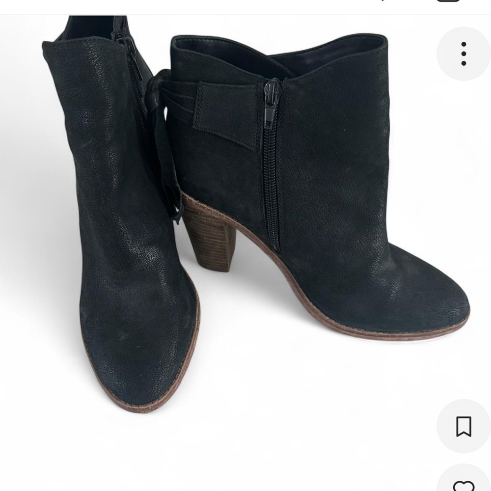 Vince Camuto Black Ankle Booties